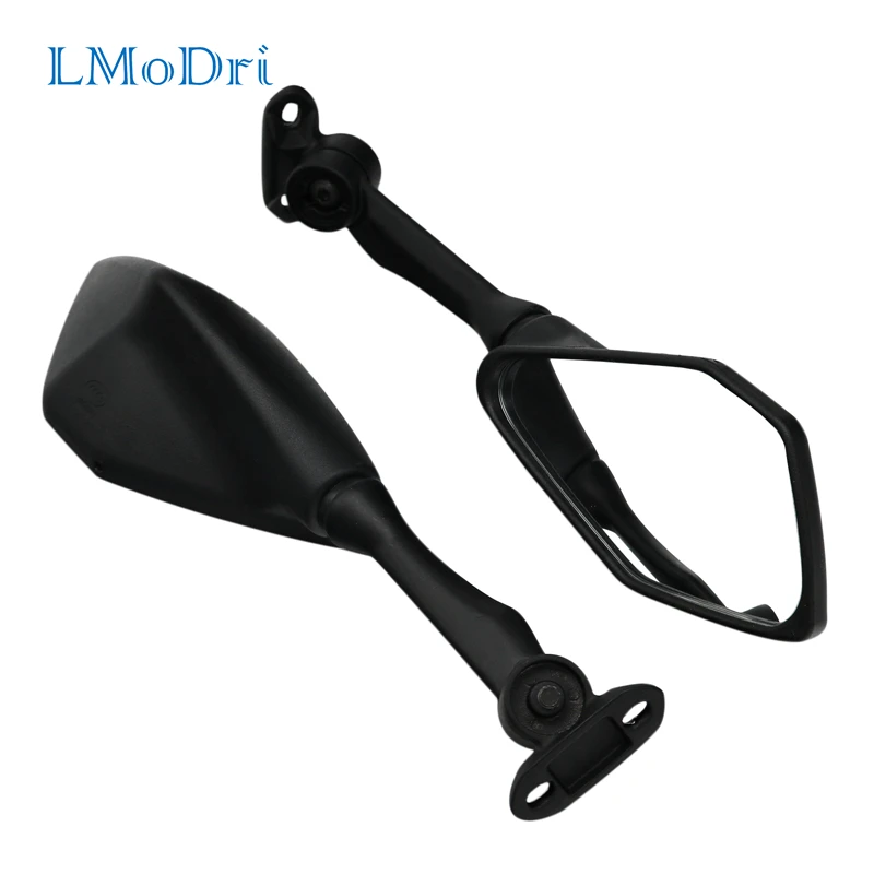 

LMoDri Motorcycle Mirror Racing Motorbike Sport Bike Rear View Mirrors For Kawasaki ZX6R ZX Honda CBR 2 Pieces/Lot