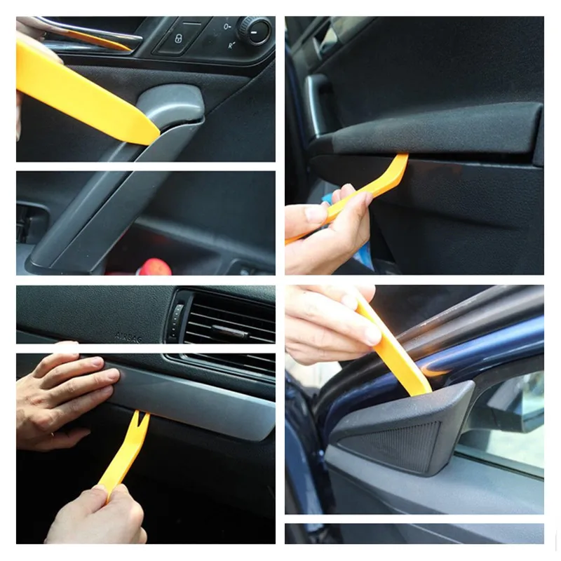 4Pcs Pry Kit Installer Removal Clip Panel Trim Audio Car Radio Door Panel Cockpit Tools Plastic Auto Repair Tools High quality
4Pcs Pry Kit Installer Removal Clip Panel Trim Audio Car Radio Door Panel Cockpit Tools Plastic Auto Repair Tools High quality