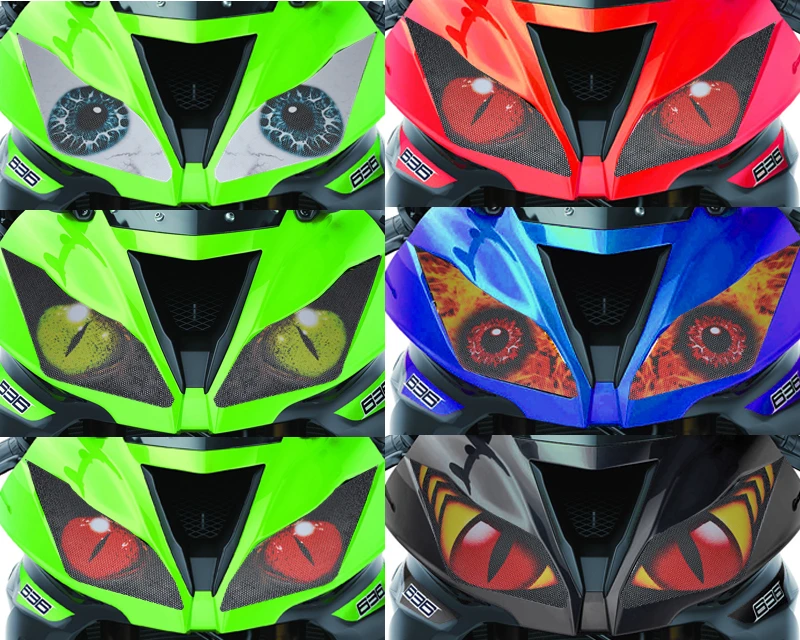 Аксессуары для мотоциклов Z1000 2015-2018 636 наклейка на фару ZX 6R 10R 2013-2015 | Автомобили и