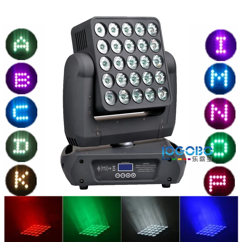 Fast Shipping 25x12W Moving Head Matrix Light RGBW 4in1 Dmx Led Stage Lighting DMX Stage Light Professional Stage & DJ Blinker
Fast Shipping 25x12W Moving Head Matrix Light RGBW 4in1 Dmx Led Stage Lighting DMX Stage Light Professional Stage & DJ Blinker