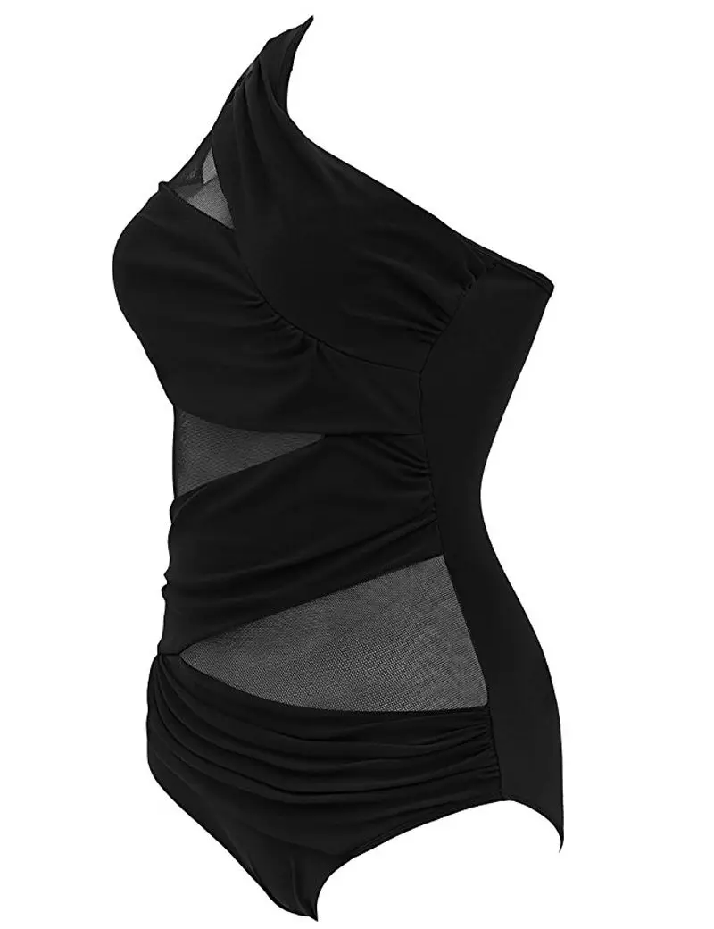 Женский цельный Монокини с подкладкой бикини купальный пляжный комплект |