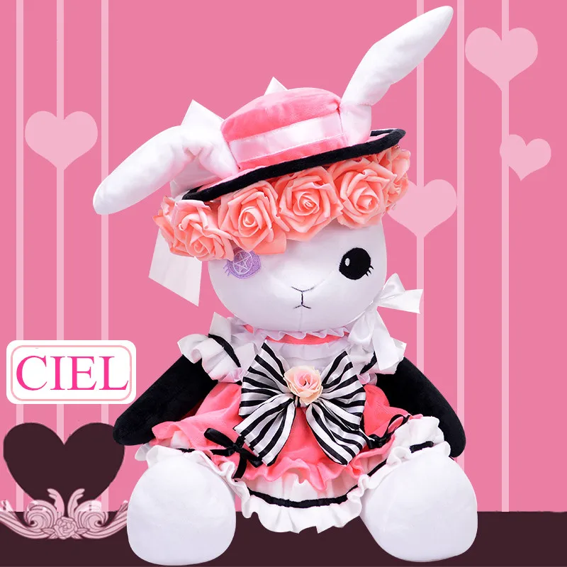 Kuroshitsuji Black Butler Ciel Phantomhive женское платье косплей талисман кролик игрушка аниме