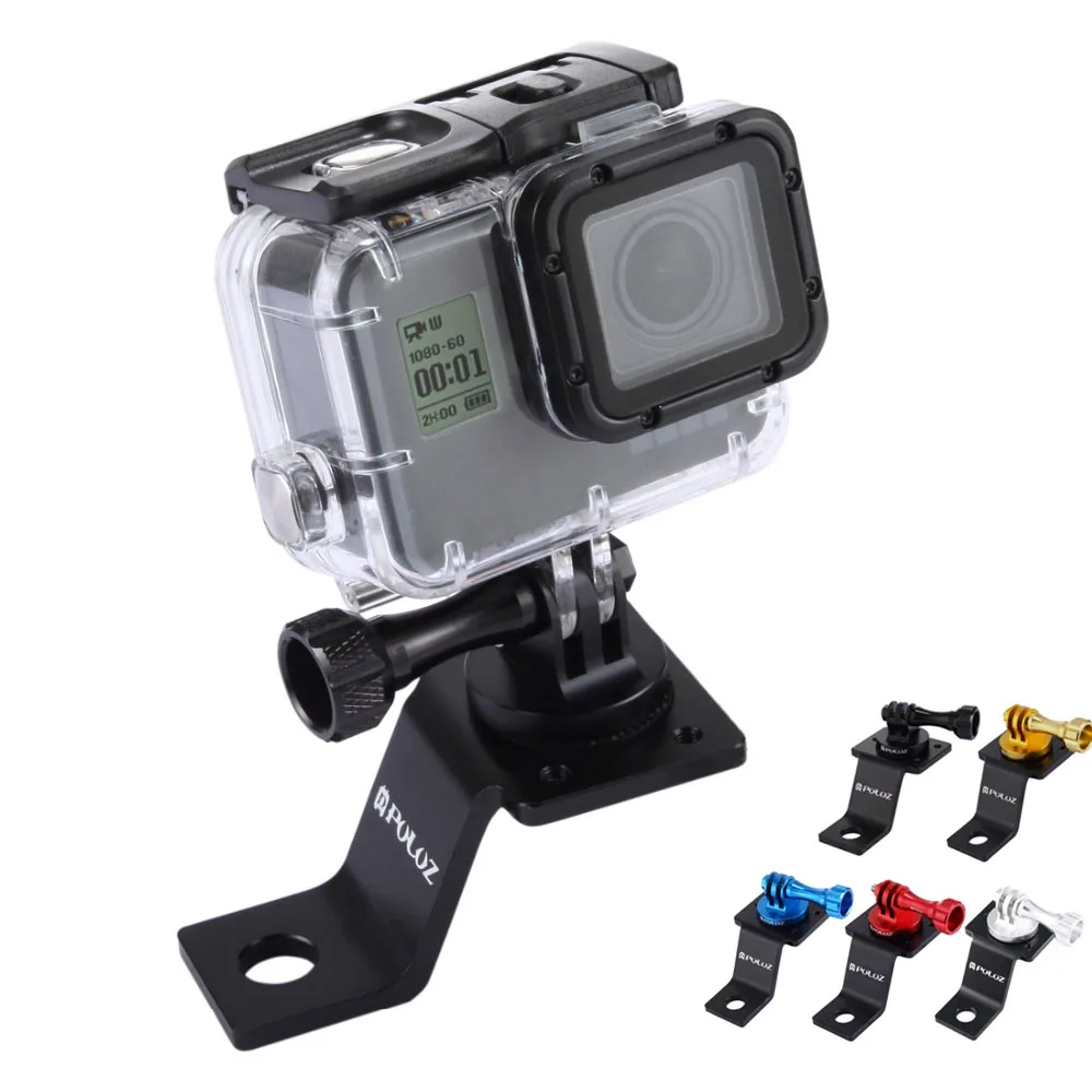 Aluminum Alloy Motorcycle Fixed Holder Mount with Tripod Adapter & Screw for GoPro HERO9 Black /HERO8 Black / Max / HERO7, DJI
Aluminum Alloy Motorcycle Fixed Holder Mount with Tripod Adapter & Screw for GoPro HERO9 Black /HERO8 Black / Max / HERO7, DJI