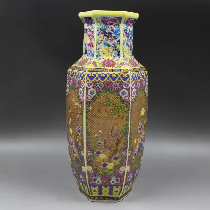 Antique SongDynaty porcelain vase,Painted gold enamel six-sided bottle ,Home Decoration collection & adornment,Free shipping
Antique SongDynaty porcelain vase,Painted gold enamel six-sided bottle ,Home Decoration collection & adornment,Free shipping