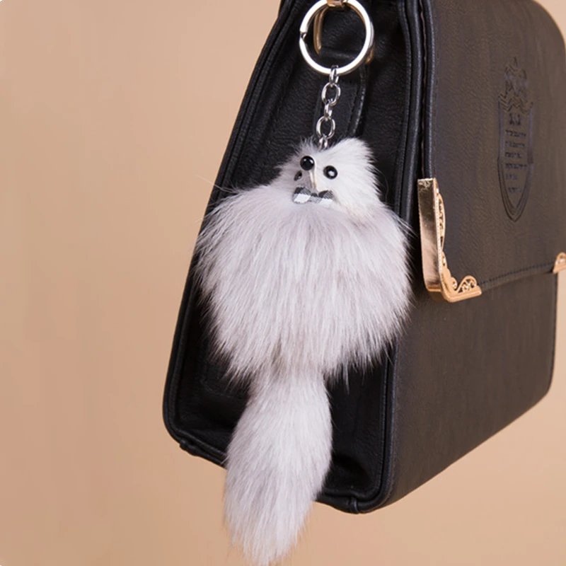 New Fashion 17cm Natural Fox Fur Key Ring Woman Keychain Bag Charms Female Car Key Chain Man Fox Keyring Trinket Party Jewelry
New Fashion 17cm Natural Fox Fur Key Ring Woman Keychain Bag Charms Female Car Key Chain Man Fox Keyring Trinket Party Jewelry