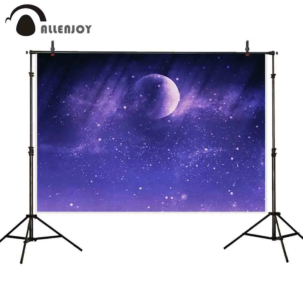 Allenjoy photocall photophone moon purple Starry sky universe dream fantasy snowflake winter Christmas background backdrops
Allenjoy photocall photophone moon purple Starry sky universe dream fantasy snowflake winter Christmas background backdrops