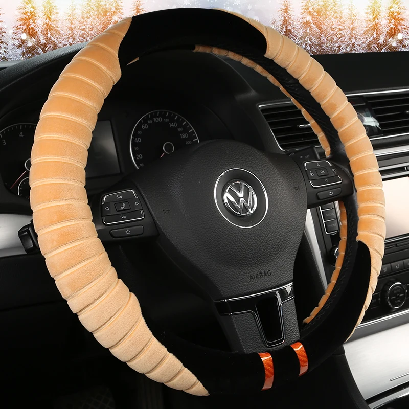 Universal Carr plush Steering-Wheel Covers Anti-slip Skidproof Durable 37-38CM/15" Dynamic Fibre Handmade Steering Wheel Cover
Universal Carr plush Steering-Wheel Covers Anti-slip Skidproof Durable 37-38CM/15" Dynamic Fibre Handmade Steering Wheel Cover
