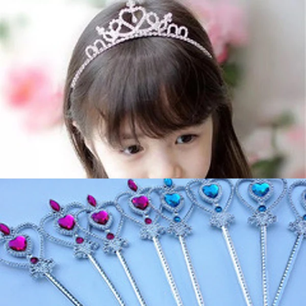 500sets Princess Tiara Headband With Pink Wands For Girls 
500sets Princess Tiara Headband With Pink Wands For Girls