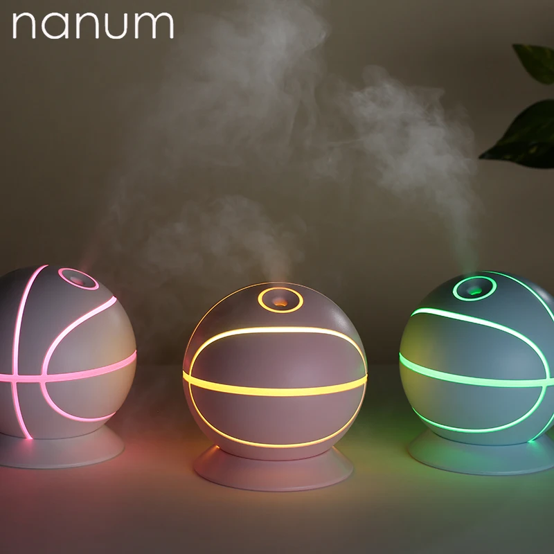 Air Humidifier 240ml Essential Oil With LED Lights Electric USB Basketball Car Aroma Diffuser
Air Humidifier 240ml Essential Oil With LED Lights Electric USB Basketball Car Aroma Diffuser
