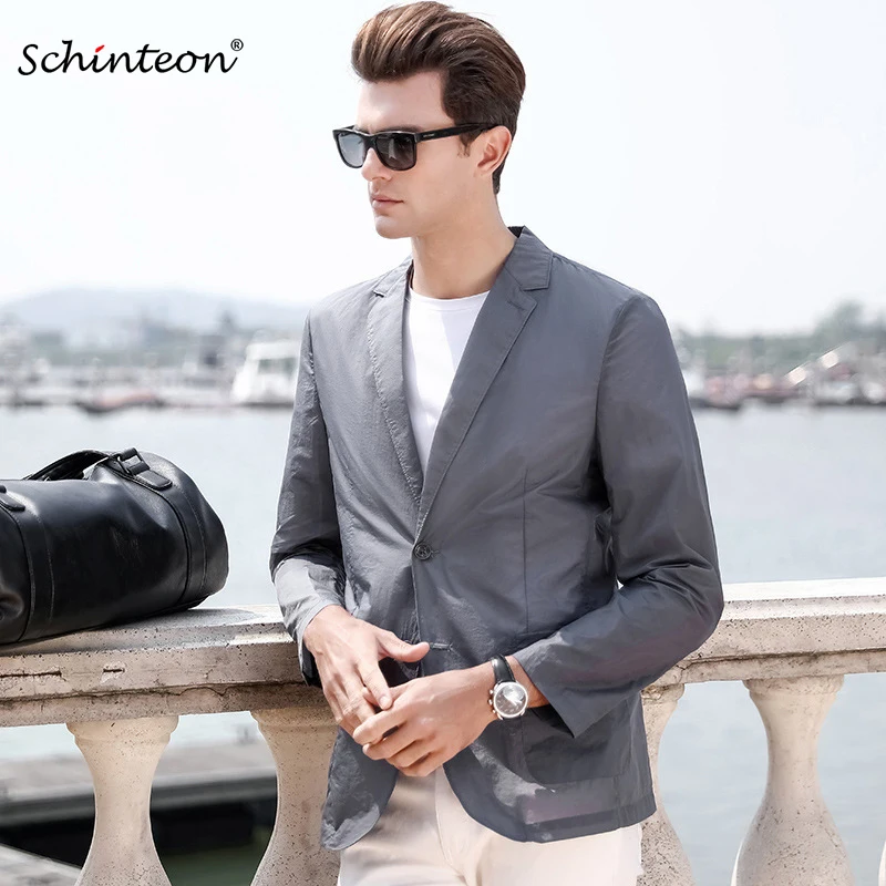 High Quality Men Summer Thin Blazer Casual Business Quick-drying Jacket Sunscreen Clothing Men Outwear M-3XL New
High Quality Men Summer Thin Blazer Casual Business Quick-drying Jacket Sunscreen Clothing Men Outwear M-3XL New