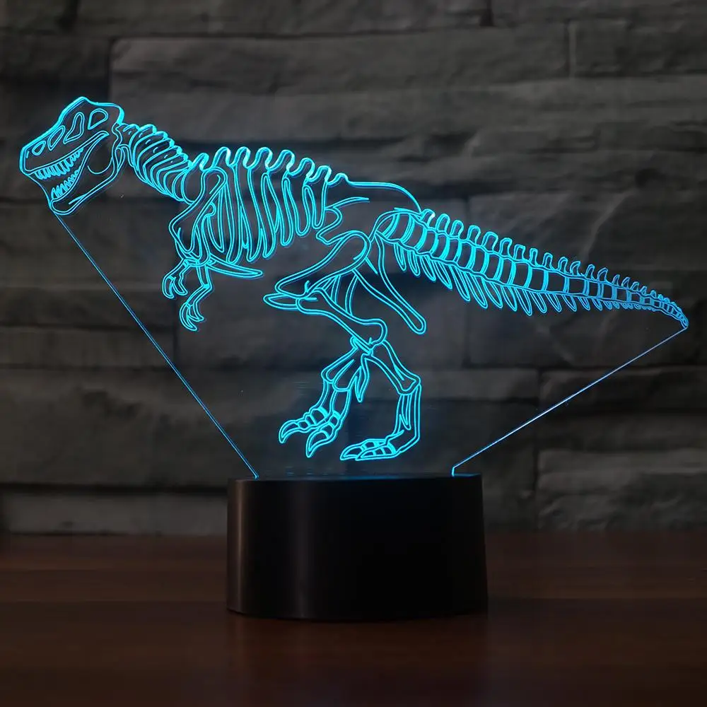 3D Динозавр кость моделирование Ночник LED сенсорная кнопка настольная лампа USB 7 видов цветов Изменение освещение для спальни Декор детские и...
3D Динозавр кость моделирование Ночник LED сенсорная кнопка настольная лампа USB 7 видов цветов Изменение освещение для спальни Декор детские и...