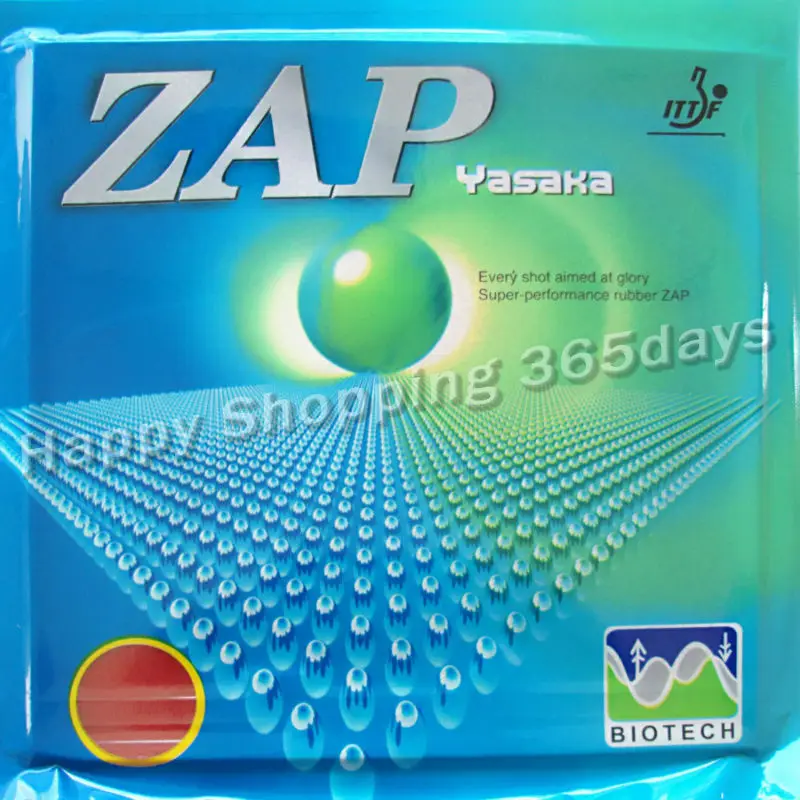 Оригинальный Yasaka ZAP 40 мм BIOTECH нет ИТТФ пипсов-в настольный теннис пинг-понг резина