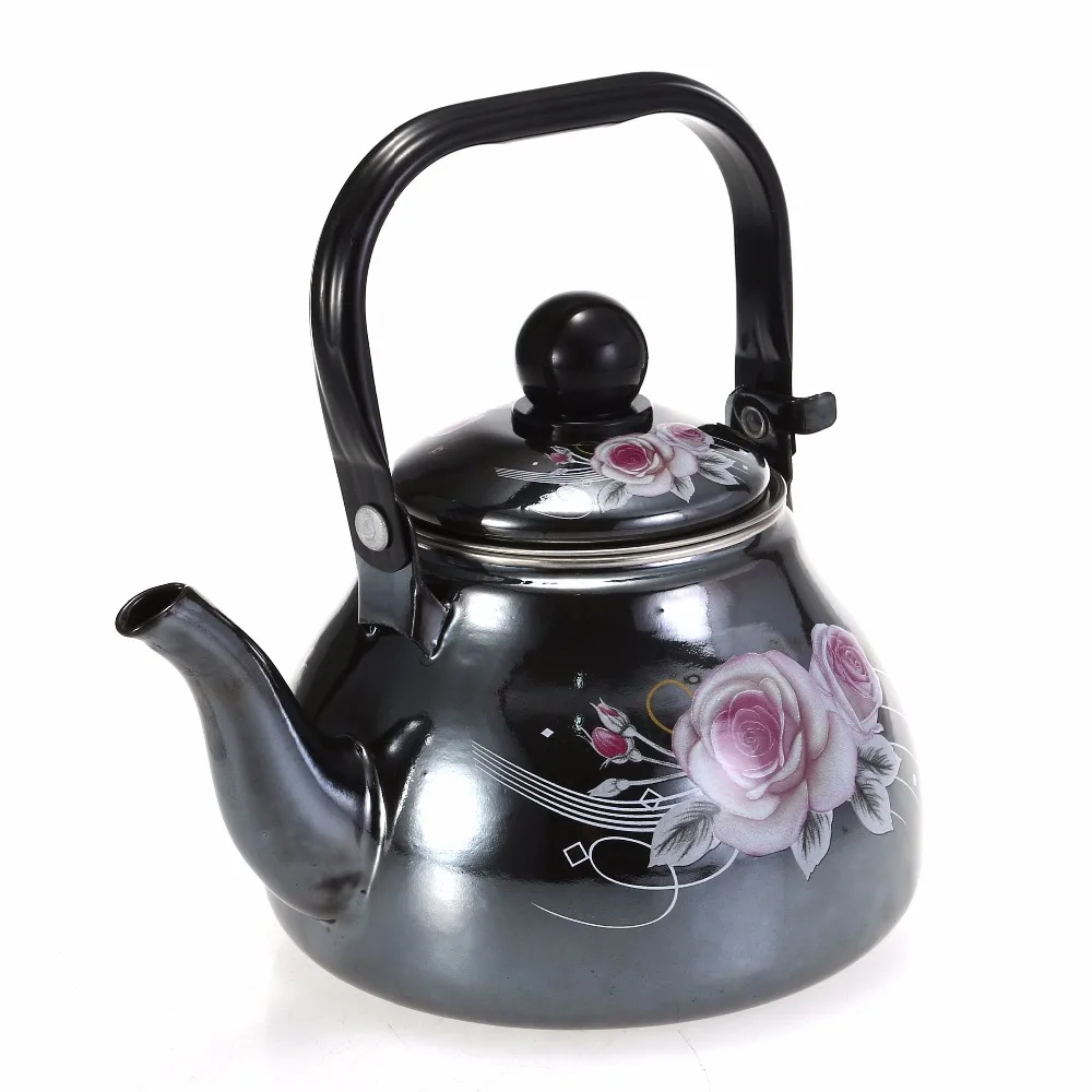 1.0L Enamel Mirror Glaze Pot Traditional Chinese Pear shaped pot Thickened Water Kettle with Steel Funnel
1.0L Enamel Mirror Glaze Pot Traditional Chinese Pear shaped pot Thickened Water Kettle with Steel Funnel