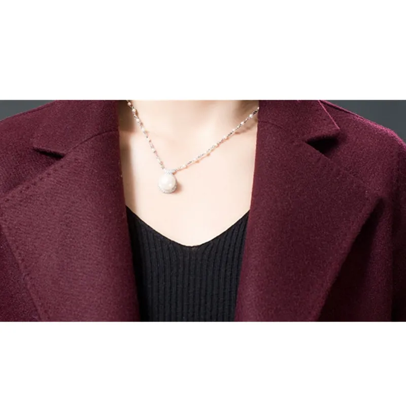 YAGENZ Middle-aged women Wool Coat Fashion Spring Autumn Suit collar Ladies Slim Woolen Outerwear Elegant Large size Clothing
YAGENZ Middle-aged women Wool Coat Fashion Spring Autumn Suit collar Ladies Slim Woolen Outerwear Elegant Large size Clothing