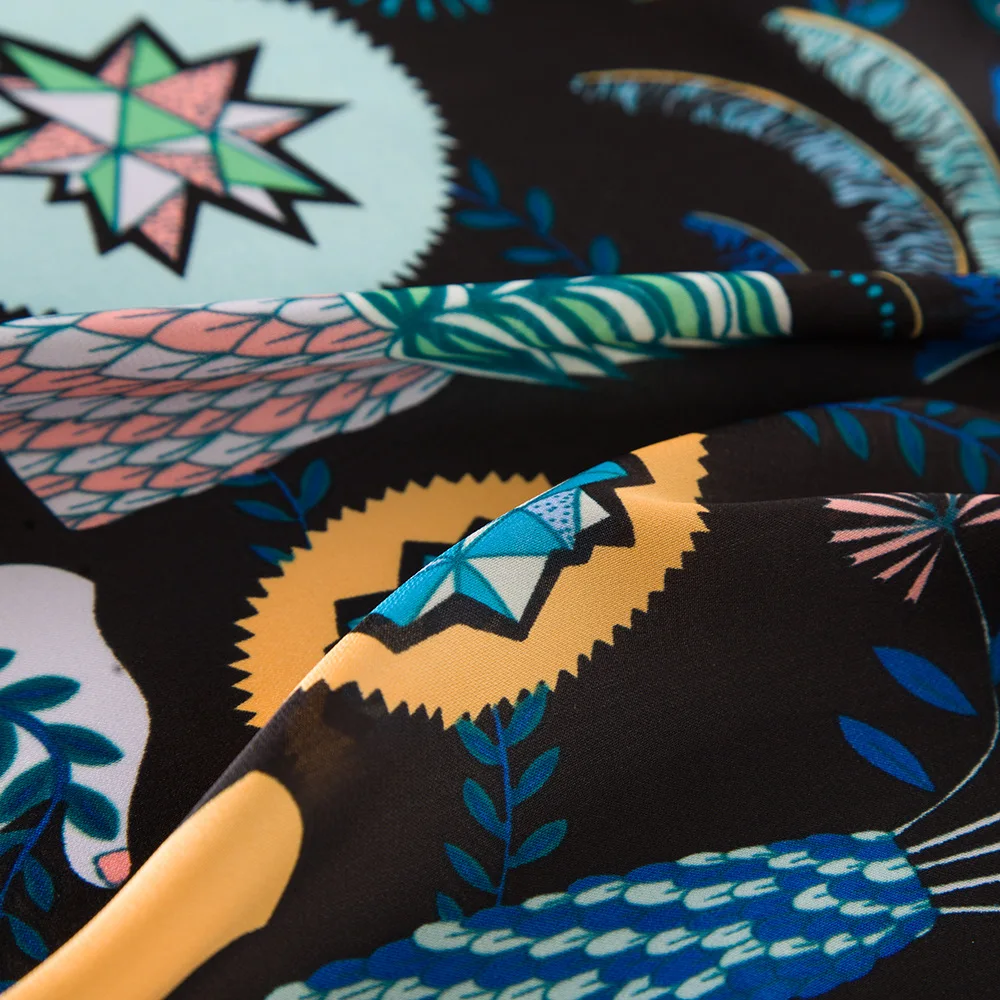 ionasi Silk Scarf Women Silk Foulard Female Neckerchief Small Bandana Monster eyes Print Square Scarves Lady Accessories 60*60
ionasi Silk Scarf Women Silk Foulard Female Neckerchief Small Bandana Monster eyes Print Square Scarves Lady Accessories 60*60
