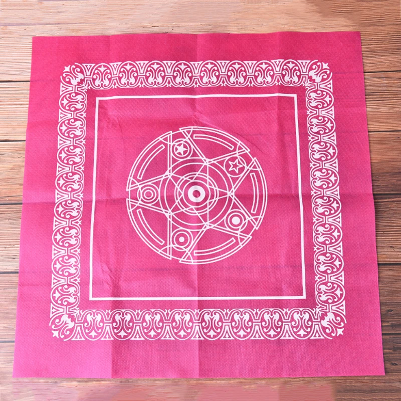 2pcs 49X49cm Soft Tablecloth Square Tapestry Pentagram Game For Tarot Cards Playing Game Random Color
2pcs 49X49cm Soft Tablecloth Square Tapestry Pentagram Game For Tarot Cards Playing Game Random Color
