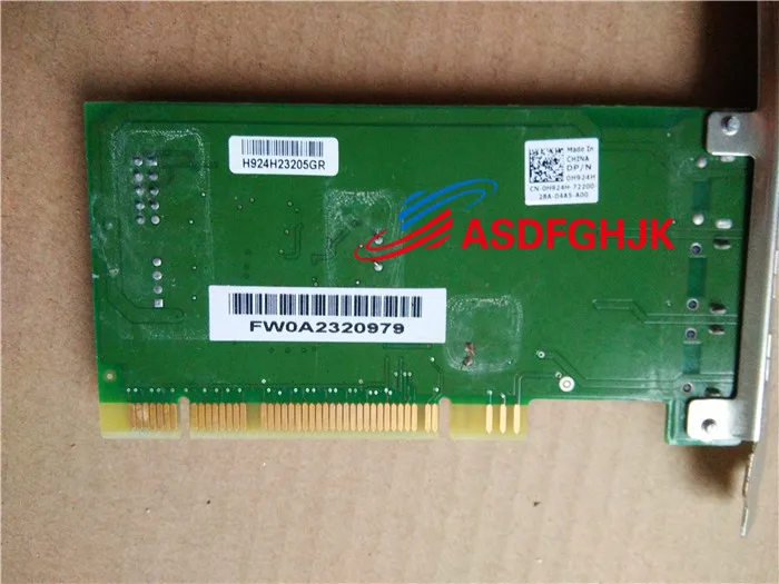 Оригинальный Для Dell H924H двойной Порты и разъёмы Ieee 1394 PCI шина сверхбыстрой