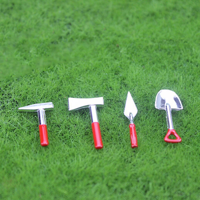 4pcs 1:12 Doll House Miniature Gardening Tools Set Doll House Outdoor Decoration Accessories Toy DIY Miniatura Metal Watering
4pcs 1:12 Doll House Miniature Gardening Tools Set Doll House Outdoor Decoration Accessories Toy DIY Miniatura Metal Watering