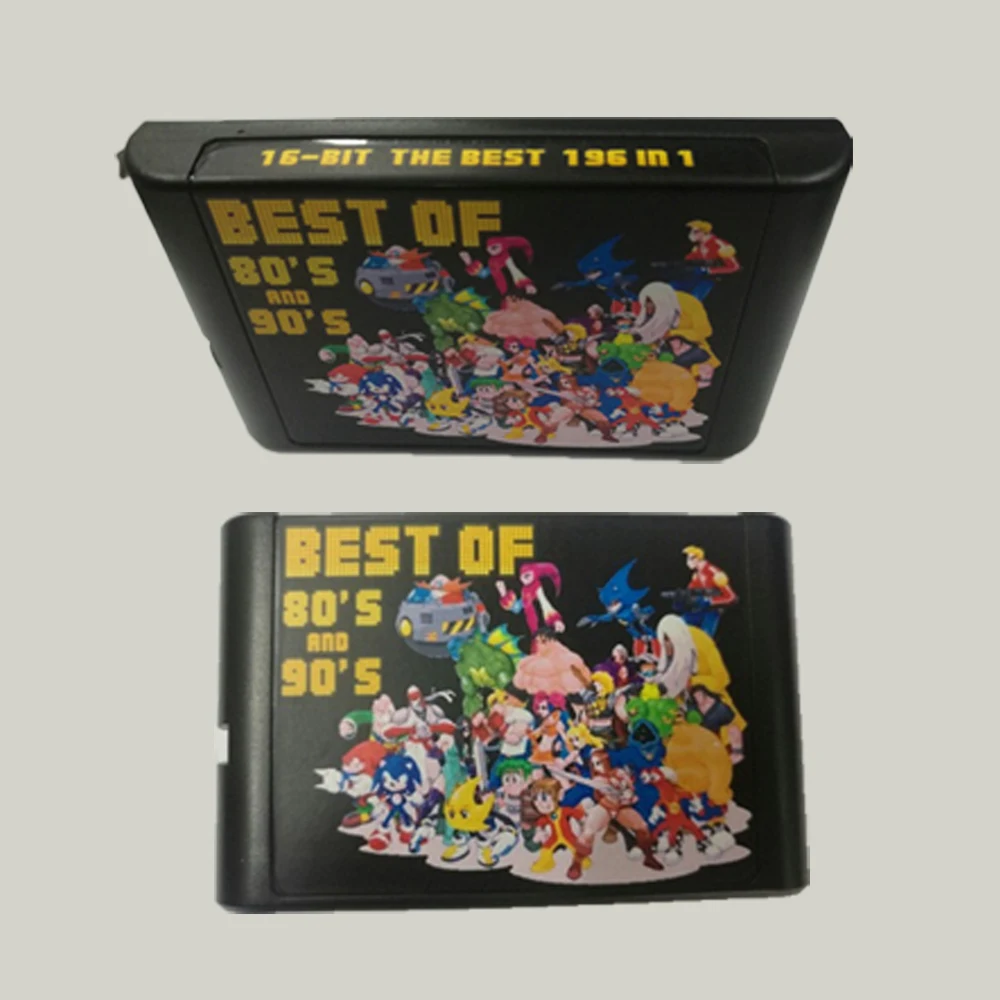 For Sega Mega Drive 196 in 1 multi games batter than 112 in 1&126 in 1 Game card/Cartridge 16 bit For Sega Genesis MD
For Sega Mega Drive 196 in 1 multi games batter than 112 in 1&126 in 1 Game card/Cartridge 16 bit For Sega Genesis MD