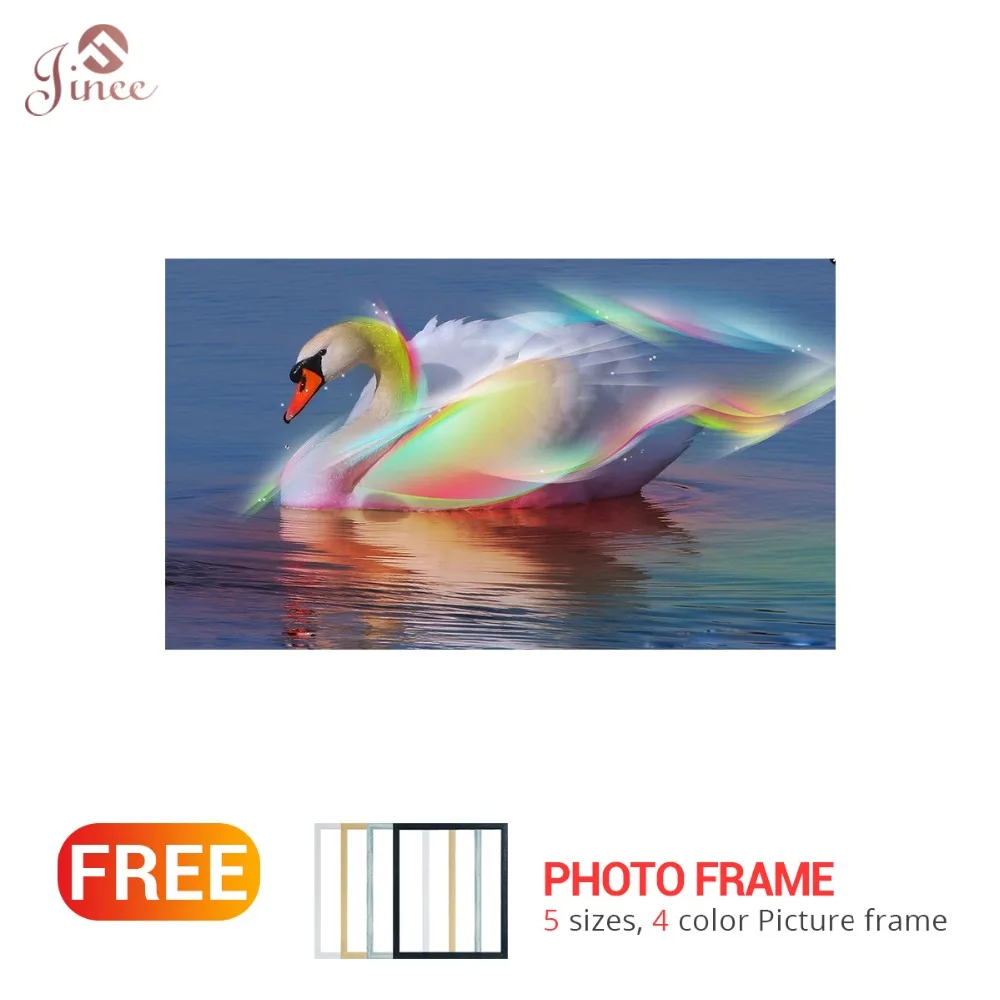 DIY 5D Diamond Painting Animal Rainbow Lake Swan Cross Stitch Diamond Embroidery Needlework Patterns Rhinestone Home Decor
DIY 5D Diamond Painting Animal Rainbow Lake Swan Cross Stitch Diamond Embroidery Needlework Patterns Rhinestone Home Decor