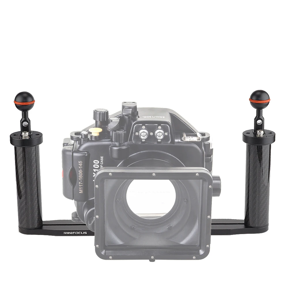 Floating Dual Ball Arm Underwater Photography Diving Camera Tray Double Handle Built-in Carbon Fiber Buoyancy Float arm System
Floating Dual Ball Arm Underwater Photography Diving Camera Tray Double Handle Built-in Carbon Fiber Buoyancy Float arm System