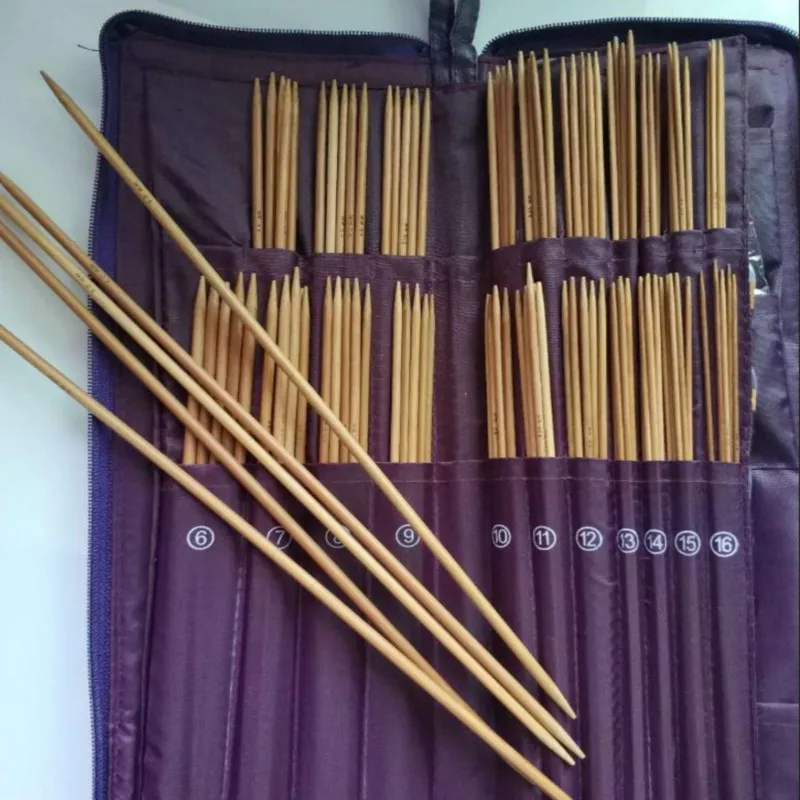 DIY Knitting Bamboo 11 set Straight Needles Knit Weave Stitches Knitting Needle needlework PU bag 5
DIY Knitting Bamboo 11 set Straight Needles Knit Weave Stitches Knitting Needle needlework PU bag 5