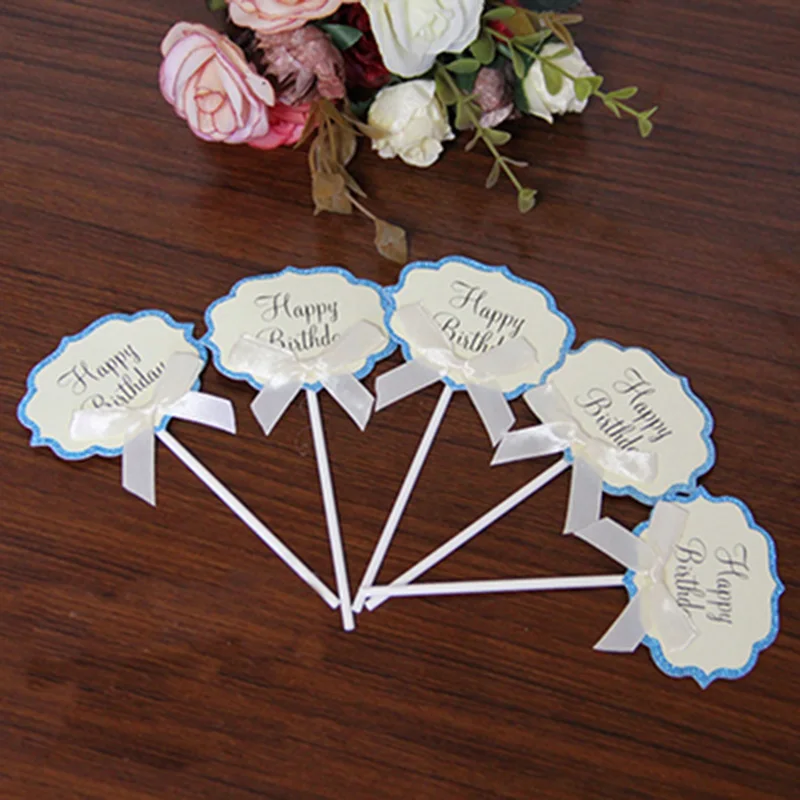 10 pcs Happy Birthday Cupcake Cake Toppers Baby Boy Girl Kids DIY Pink Blue Bowknot Party Favors Decorations Babyshower Supplies
10 pcs Happy Birthday Cupcake Cake Toppers Baby Boy Girl Kids DIY Pink Blue Bowknot Party Favors Decorations Babyshower Supplies