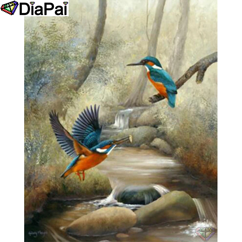 DIAPAI 100% Full Square/Round Drill 5D DIY Diamond Painting "Bird scenery" Diamond Embroidery Cross Stitch 3D Decor A19030
DIAPAI 100% Full Square/Round Drill 5D DIY Diamond Painting "Bird scenery" Diamond Embroidery Cross Stitch 3D Decor A19030