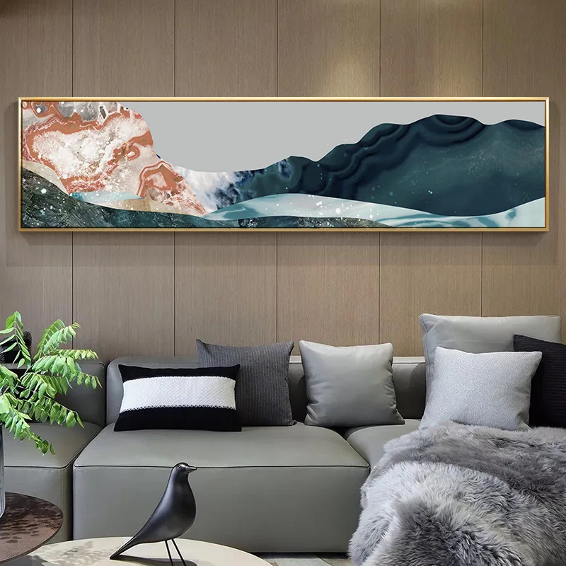 Modern new chinese Mountains canvas painting landscape poster and print wall art pictures for living room bedroom home decor
Modern new chinese Mountains canvas painting landscape poster and print wall art pictures for living room bedroom home decor