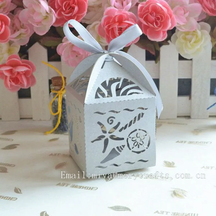 Baby shower favor box laser cut shell design decor small wedding party gift boxes
Baby shower favor box laser cut shell design decor small wedding party gift boxes