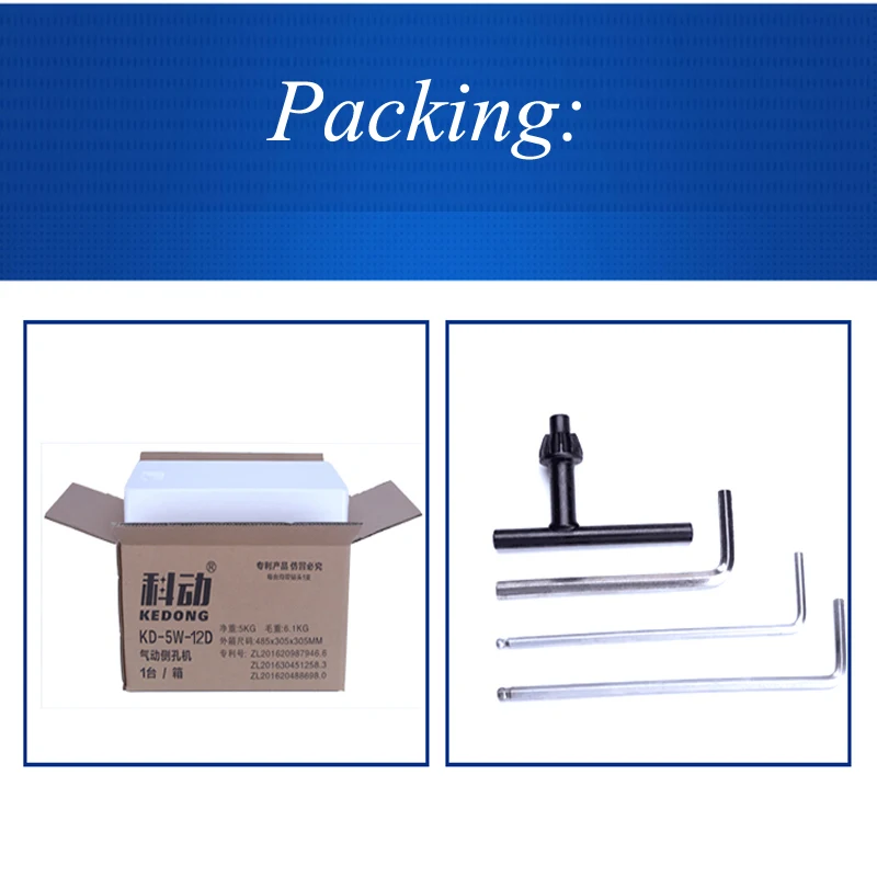 Pneumatic Side Hole Punching Machine 3 in 1 Woodworking Air Puncher Wood Tenoning Machine Horizontal Drilling Jointer KD-5W-12
Pneumatic Side Hole Punching Machine 3 in 1 Woodworking Air Puncher Wood Tenoning Machine Horizontal Drilling Jointer KD-5W-12