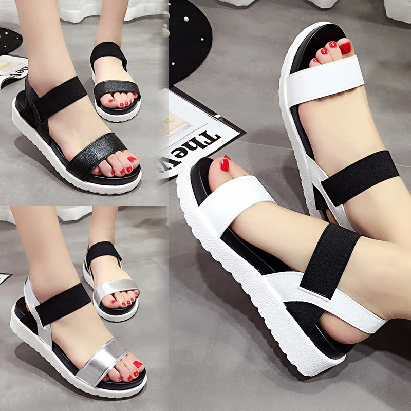 2019Fashion Women Sandals Solid Walking Summer Shoes Open Toe Platform Sandals Women Casual Beach Sandals Shoes
2019Fashion Women Sandals Solid Walking Summer Shoes Open Toe Platform Sandals Women Casual Beach Sandals Shoes