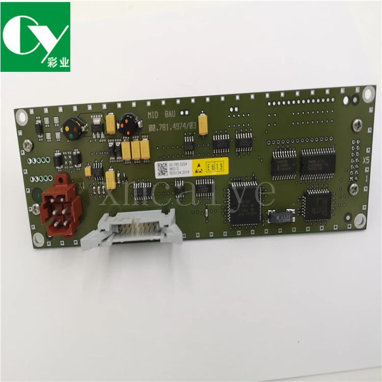 SM102/CD102 Printing Machinery Printed Circuit Board MID 00.781.4974/03 00.781.2196 00.785.0224
SM102/CD102 Printing Machinery Printed Circuit Board MID 00.781.4974/03 00.781.2196 00.785.0224