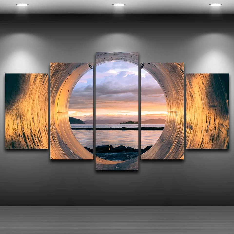 Canvas Painting Modular Picture 5 Panels Seaview Landscape Wall Art Home Decoration For Living Room Modern Printing Type
Canvas Painting Modular Picture 5 Panels Seaview Landscape Wall Art Home Decoration For Living Room Modern Printing Type