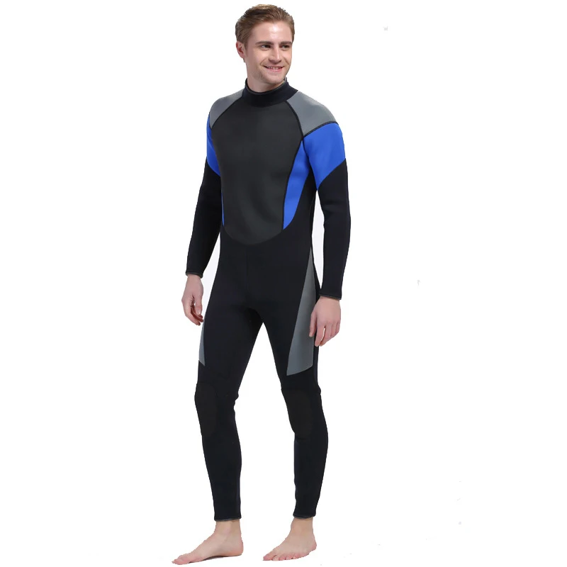 Men's 3mm Neoprene Wetsuit for Snorkeling, Scuba Diving, Surfing Full 3 millimeter Jumpsuit Wetsuits Back Zipper One-piece Black
Men's 3mm Neoprene Wetsuit for Snorkeling, Scuba Diving, Surfing Full 3 millimeter Jumpsuit Wetsuits Back Zipper One-piece Black