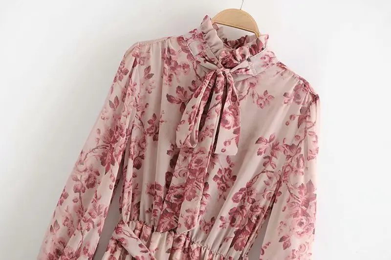 Europe Style Women's Maxi Long Dress Luxury Printed Florals 2019 Designer Ruffles Dresses For Lady Sashes Bow Collar Vestido New
Europe Style Women's Maxi Long Dress Luxury Printed Florals 2019 Designer Ruffles Dresses For Lady Sashes Bow Collar Vestido New
