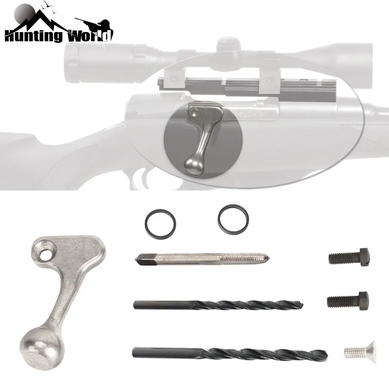 Tactical Mosin Nagant Polished Stainless Steel Bolt Handle Parts Set Kit Bent Bolt Adapter for Mosin Nagant Rifle Accessory
Tactical Mosin Nagant Polished Stainless Steel Bolt Handle Parts Set Kit Bent Bolt Adapter for Mosin Nagant Rifle Accessory