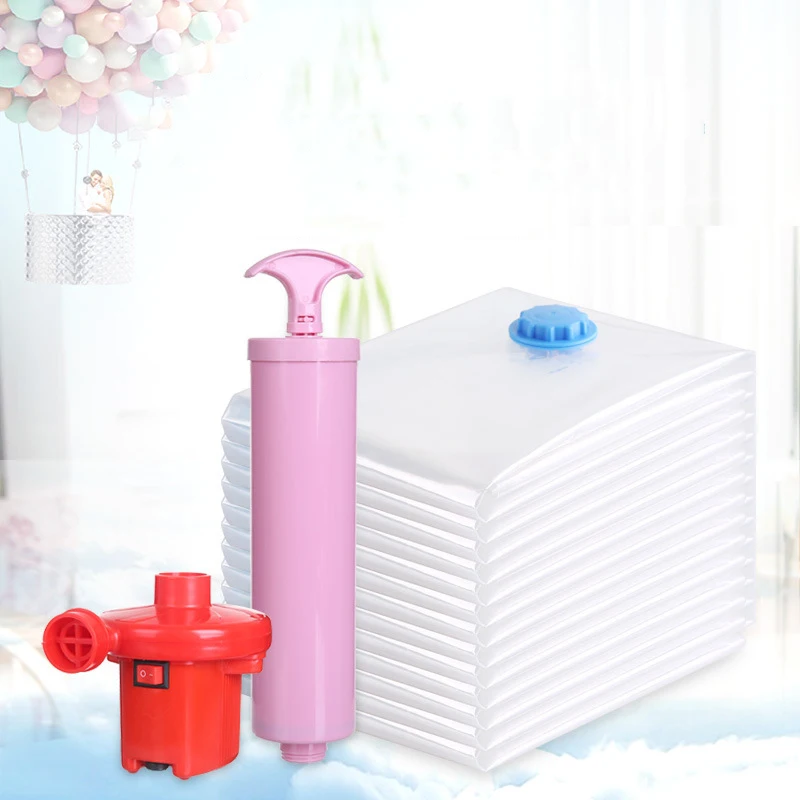 3Pcs Home Vacuum Bag For Clothes Storage Bag With Valve Transparent Border Foldable Compressed Organizer Space Travel Bag
3Pcs Home Vacuum Bag For Clothes Storage Bag With Valve Transparent Border Foldable Compressed Organizer Space Travel Bag