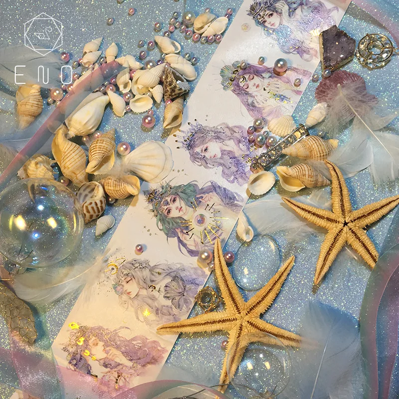1 pcs Washi Tapes Mermaid TearsMasking Tapes Decorative Adhesive tape DIY Paper Scrapbooking Stickers Size 7cm*5m
1 pcs Washi Tapes Mermaid TearsMasking Tapes Decorative Adhesive tape DIY Paper Scrapbooking Stickers Size 7cm*5m