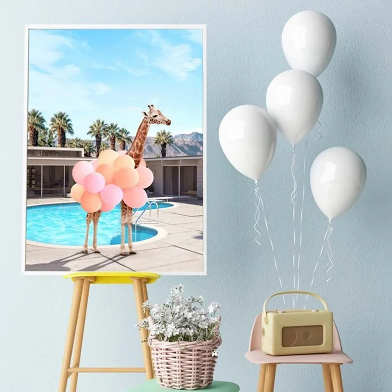 Abstract Animal Poster Fashion Giraffe Balloon Posters and Prints Modern Wall Art Pictures Nordic Canvas Painting Decor For Home
Abstract Animal Poster Fashion Giraffe Balloon Posters and Prints Modern Wall Art Pictures Nordic Canvas Painting Decor For Home