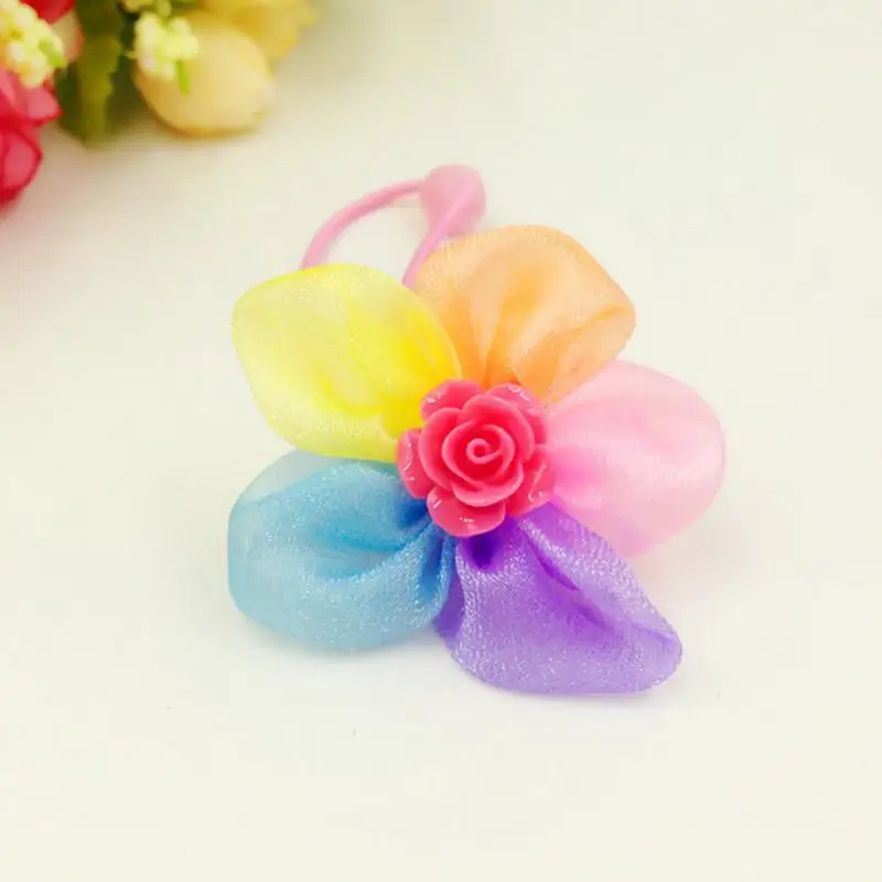 1 PC rubber bands barrettes girl headwear Boutique Colored flowers children baby girls hair accessories bow Retail wholesale
1 PC rubber bands barrettes girl headwear Boutique Colored flowers children baby girls hair accessories bow Retail wholesale