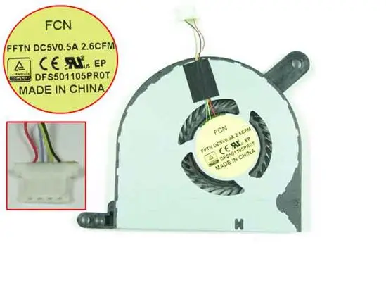 FCN DFS501105PR0T FFTN 0XXR13 DC 5V 0.5A 4-wire Server Laptop Cooling Fan 
FCN DFS501105PR0T FFTN 0XXR13 DC 5V 0.5A 4-wire Server Laptop Cooling Fan