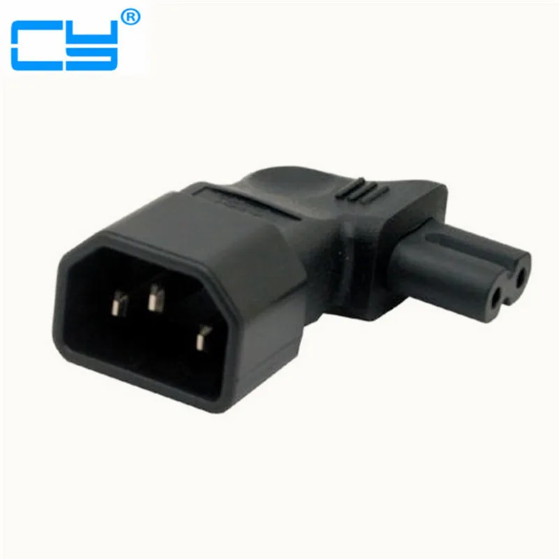 IEC320 IEC 320 iec C14 connector to C7 90 Degree Left Right Angled Power Male to Female Extension Adapter for Notebook Charger
IEC320 IEC 320 iec C14 connector to C7 90 Degree Left Right Angled Power Male to Female Extension Adapter for Notebook Charger