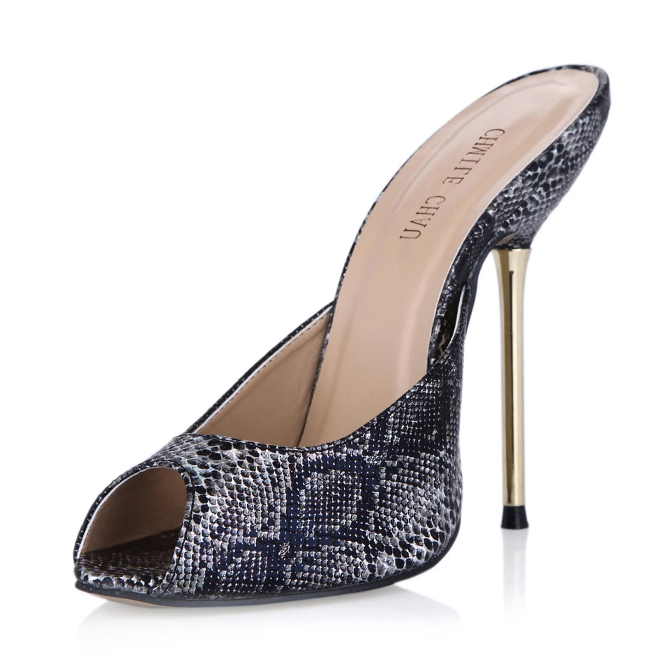 Snakeskin Party Peep Toe Stiletto Heel Women Slide Sandals Sandales Chaussure Femmes Talon Haut Aiguille Bout Ouvert YJ3845-FA9
Snakeskin Party Peep Toe Stiletto Heel Women Slide Sandals Sandales Chaussure Femmes Talon Haut Aiguille Bout Ouvert YJ3845-FA9