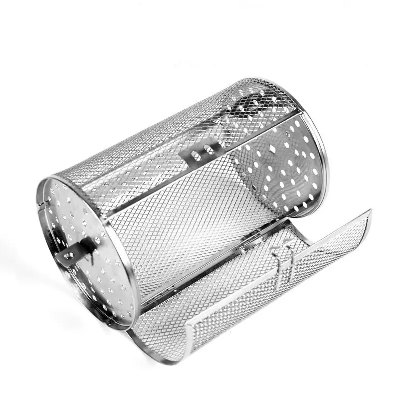 Stainless Steel Oven Roast Basket Baking Rotary Nuts Beans Peanut Cage BBQ Grill Bakeware
Stainless Steel Oven Roast Basket Baking Rotary Nuts Beans Peanut Cage BBQ Grill Bakeware