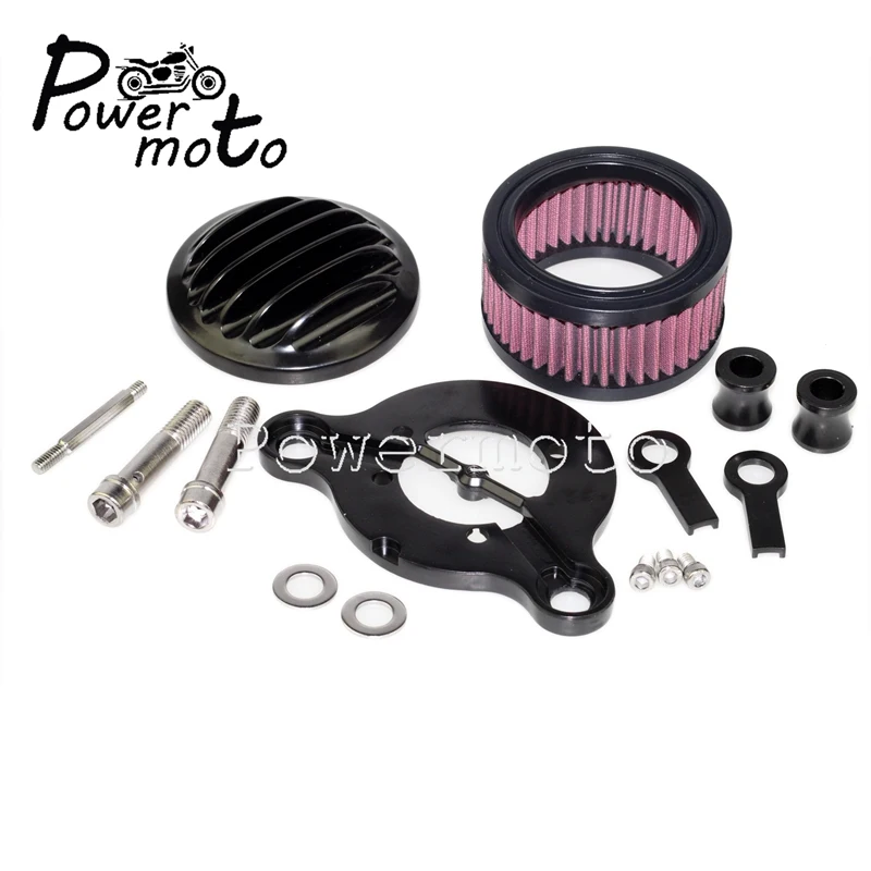 Black CNC Aluminum Rough Craft Air Filter High Flow Reusable Air Cleaner for Harley Sportster XL 883 1200 Custom Low 2004-2018
Black CNC Aluminum Rough Craft Air Filter High Flow Reusable Air Cleaner for Harley Sportster XL 883 1200 Custom Low 2004-2018