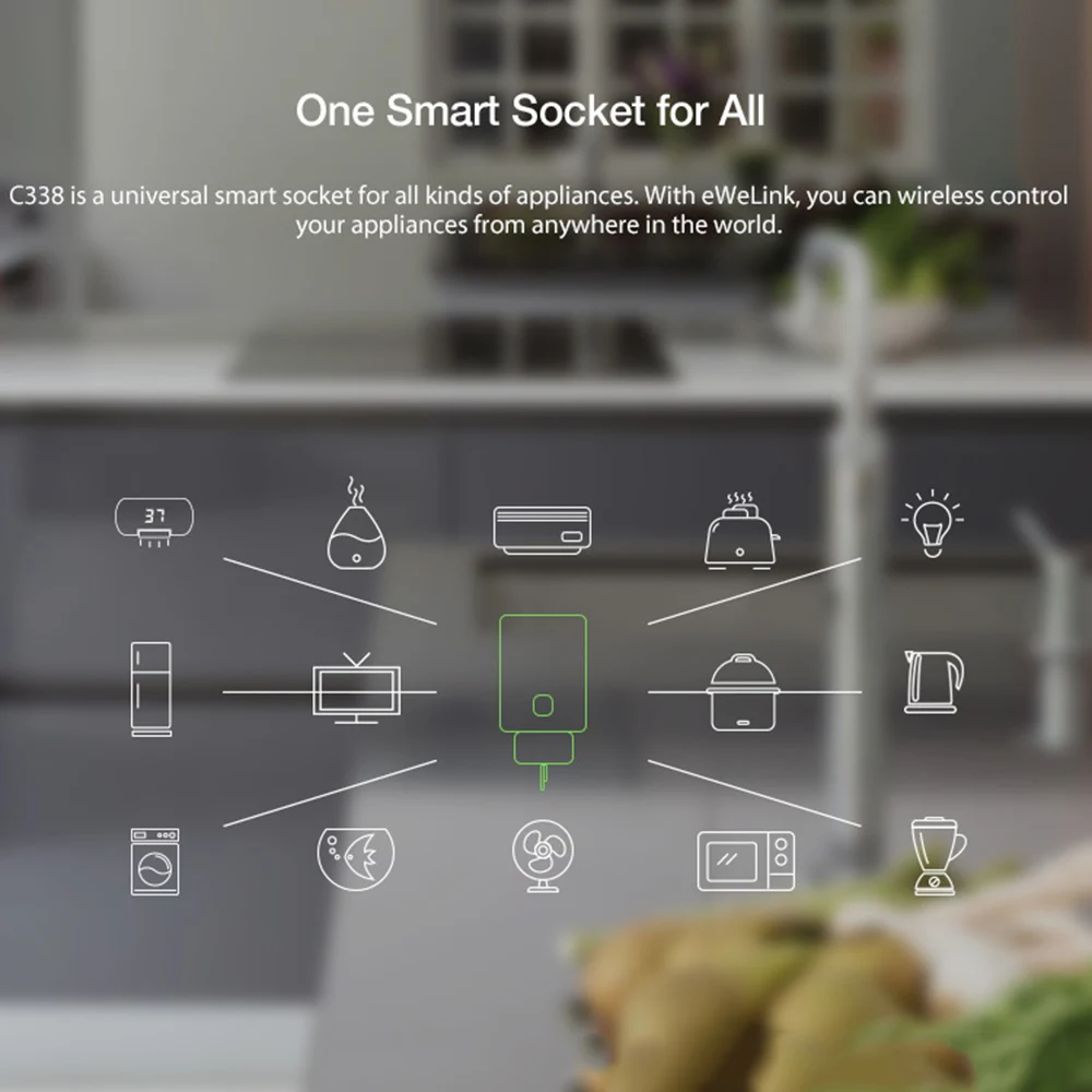Smart Plug Wifi Smart Socket Smart Switch EU Plug For EWeLink with Alexa Google Home Mini IFTTT Smart Home Google Assistant
Smart Plug Wifi Smart Socket Smart Switch EU Plug For EWeLink with Alexa Google Home Mini IFTTT Smart Home Google Assistant