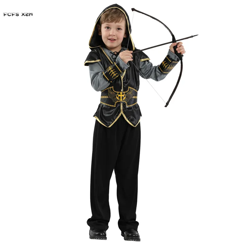 M-XL Boys Halloween Hunter Archer Costumes Kids Children Warrior Crusaders Cosplays Carnival Purim parade Masquerade Party dress
M-XL Boys Halloween Hunter Archer Costumes Kids Children Warrior Crusaders Cosplays Carnival Purim parade Masquerade Party dress