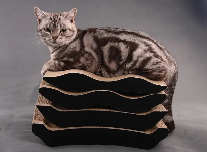 5PCS W shape Corrugated Paper Kitten Scratch Board Toy Mats Pot Grinding Claw Play Mat Scratching Posts For Pet Kitten
5PCS W shape Corrugated Paper Kitten Scratch Board Toy Mats Pot Grinding Claw Play Mat Scratching Posts For Pet Kitten