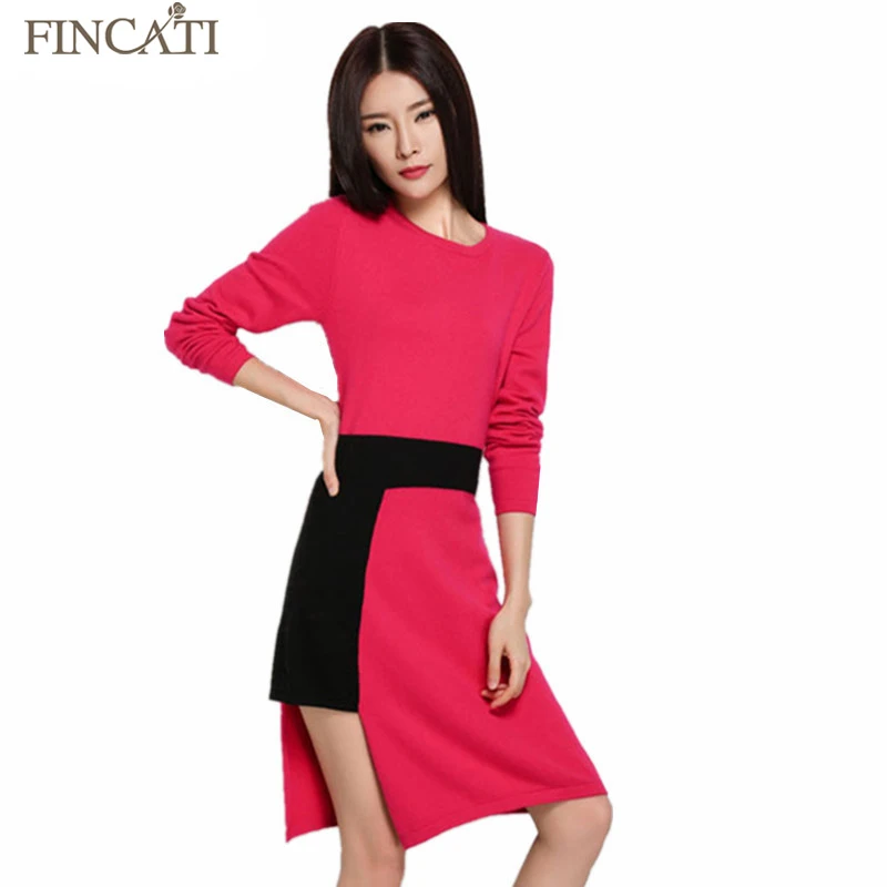 Women Patchwork Cashmere Blend Spring Autumn O-Neck Asymmetrical Notched Hem Elegant Above Knee Evening Sexy Party Dresses
Women Patchwork Cashmere Blend Spring Autumn O-Neck Asymmetrical Notched Hem Elegant Above Knee Evening Sexy Party Dresses